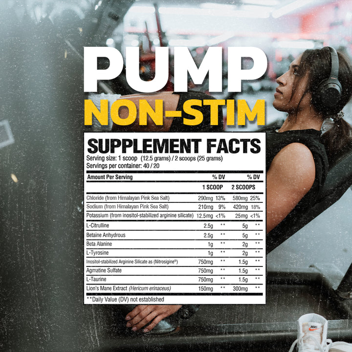 PRIMAL FUEL® PUMP Non-stim Pre-Workout