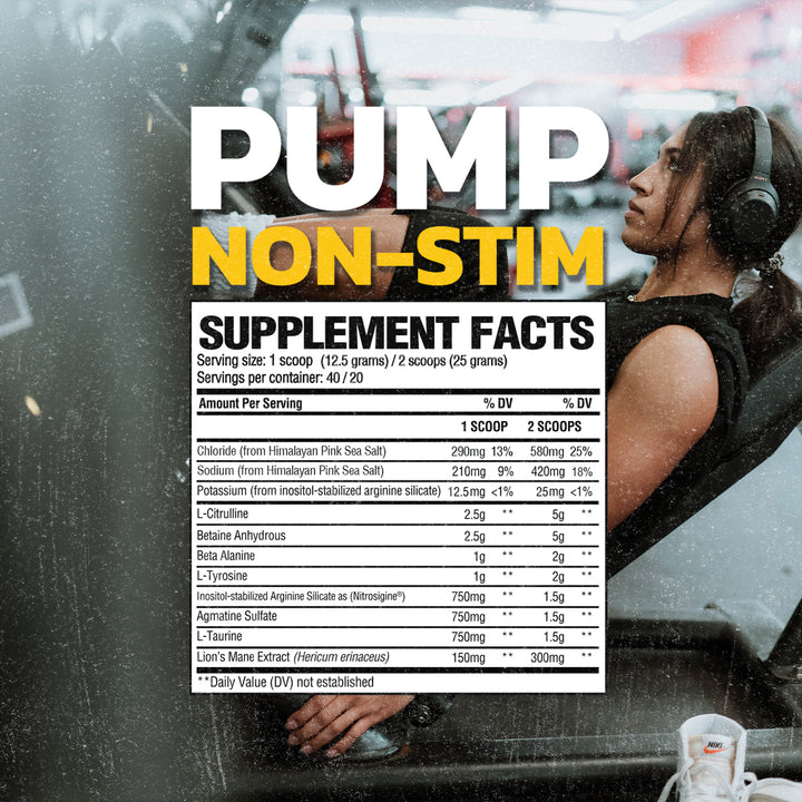 PUMP Non-stim Pre-Workout